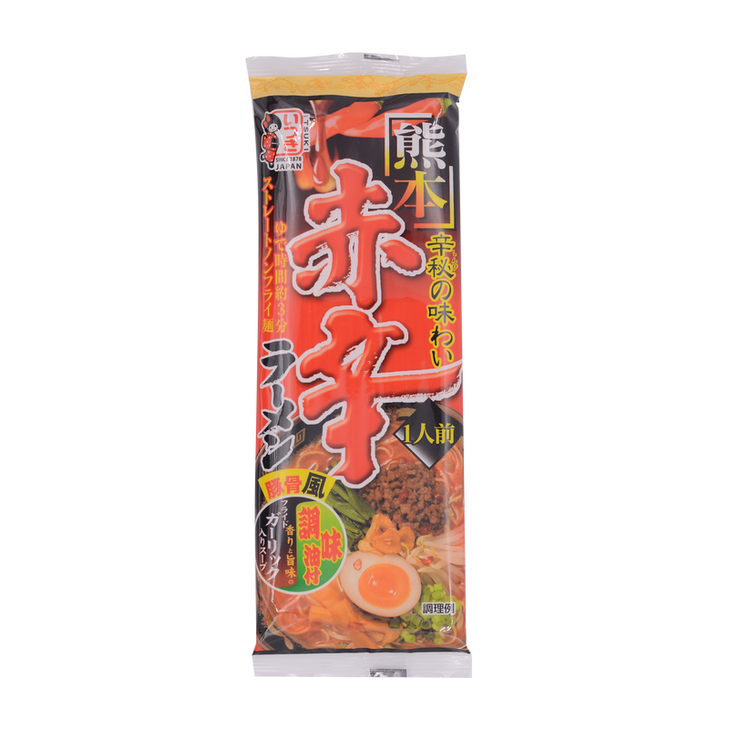 Itsuki Vegetarian Kumamoto Spicy Ramen 105g - Longdan Online Supermarket