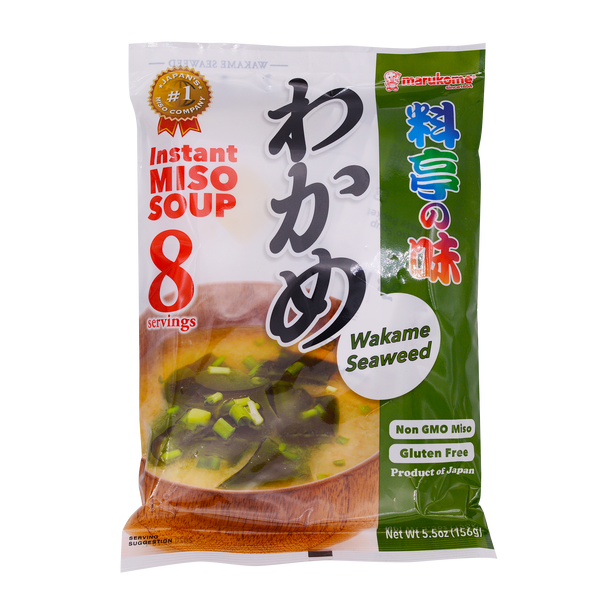 Marukome Instant Miso Premium Taste Wakame - Longdan Online Supermarket