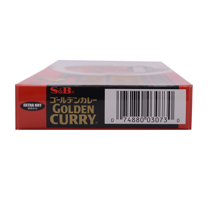 S&B Golden Curry Sauce Mix Extra Hot 220G - Longdan Online Supermarket