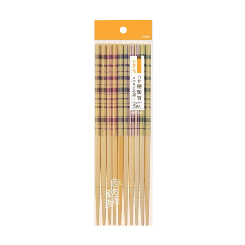 Josho White Bamboo Chopsticks 5P 22.5cm - Longdan Online Supermarket