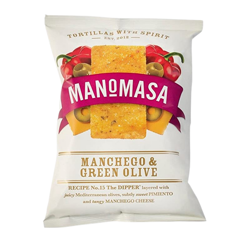 MANOMASA Tortilla - Manchego & Olive 160g - Longdan Official