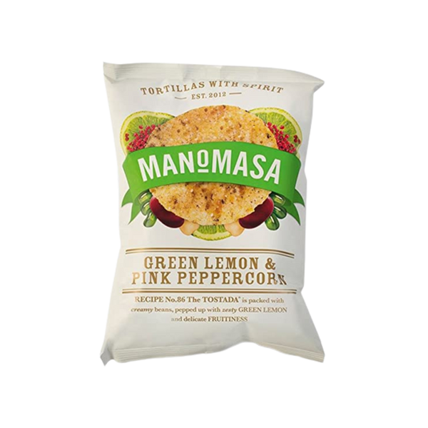 MANOMASA Tortilla - Lemon & Peppercorn 140g - Longdan Official