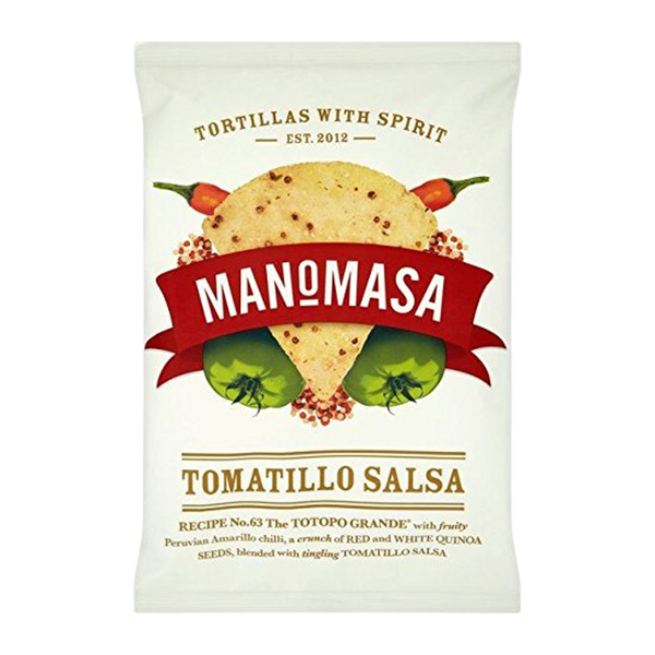 MANOMASA Tortilla - Tomatillo Salsa 140g - Longdan Official