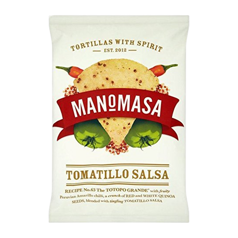 MANOMASA Tortilla - Tomatillo Salsa 140g - Longdan Official