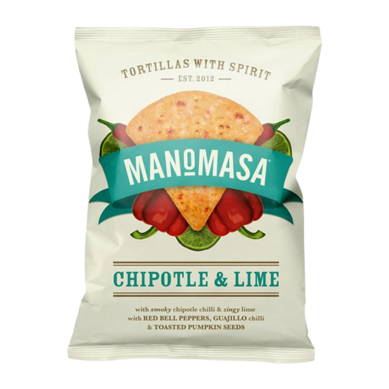 MANOMASA Tortilla - Chipotle & Lime 140g - Longdan Official