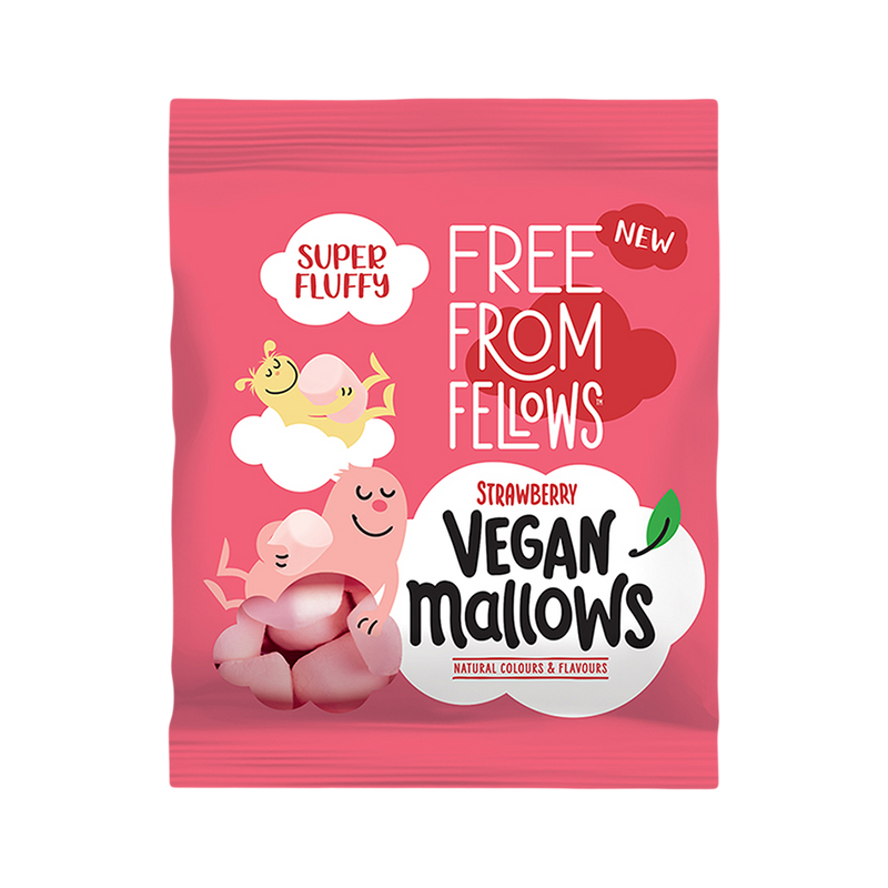 FREE FROM FELLOWS Strawberry Mallows 105g - Longdan Official