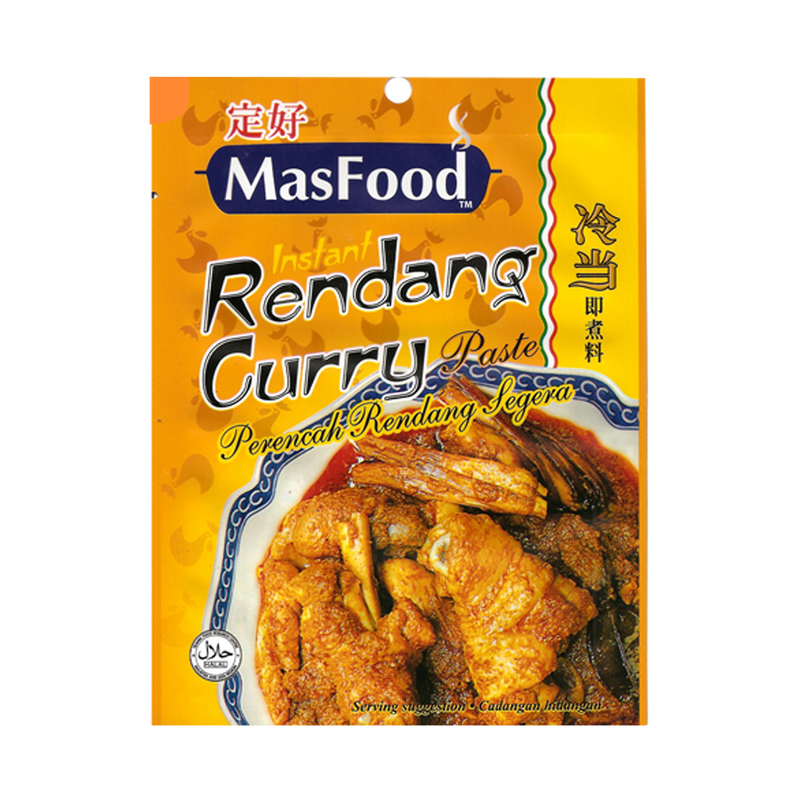 Instant Rendang Paste MASFOOD Instant Rendang Curry Paste 200g