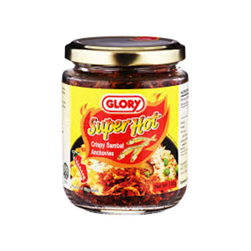 GLORY Crispy Sambal Anchovies (Super Hot) 100g - Longdan Official Online Store