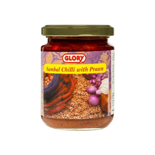 GLORY Sambal Chilli With Prawn 250g - Longdan Official Online Store