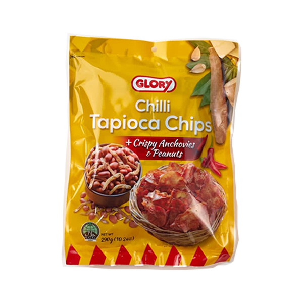 GLORY Chilli Tapicoa Chips - Crispy Anchovies & Peanuts 290g - Longdan Official Online Store