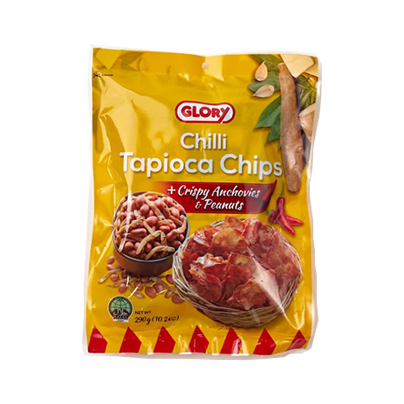 GLORY Chilli Tapicoa Chips - Crispy Anchovies & Peanuts 290g - Longdan Official Online Store