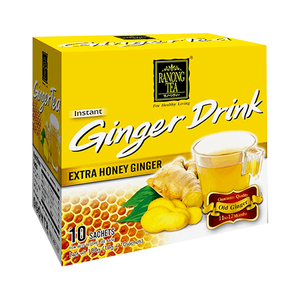RANONG Xtra Mature Ginger Drink - Original 10 bags 10g - Longdan Official
