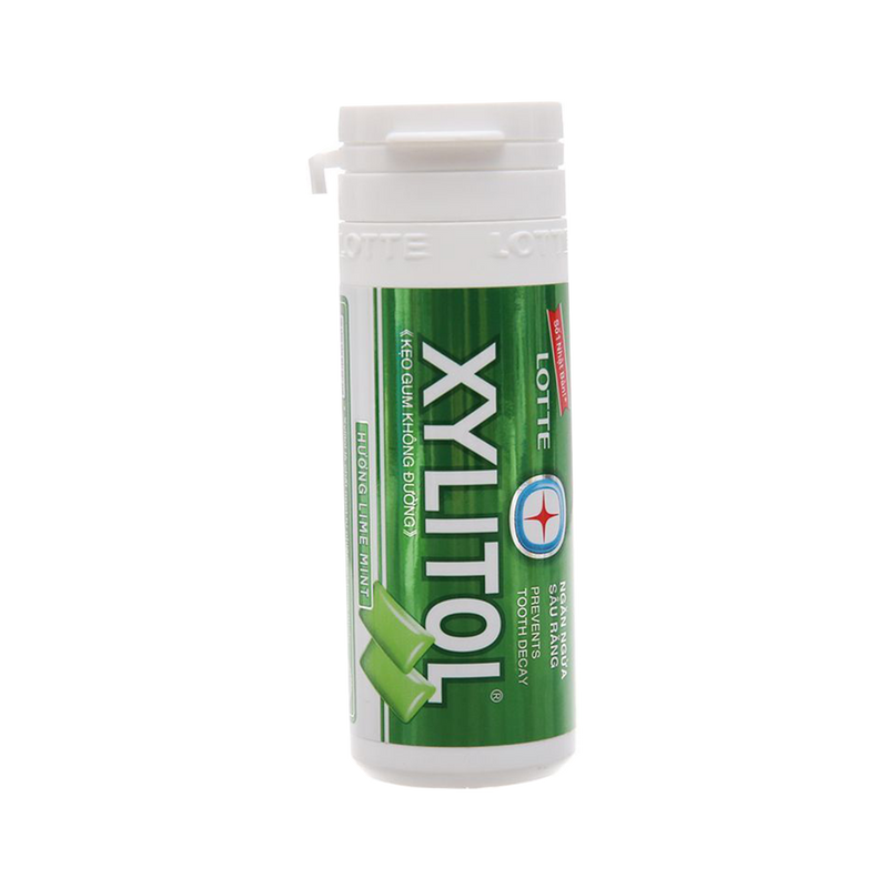 LOTTE Xylitol Lime Mint 29g - Longdan Official Online Store