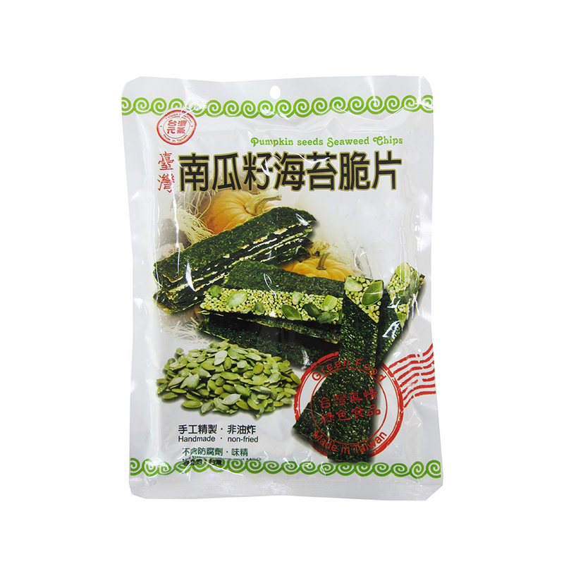 Taiwon-Pumpkin Seeds Seaweed Chips 40g - Longdan Official