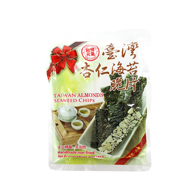 Taiwon-Taiwan Almonds Seaweed chips 40g - Longdan Official