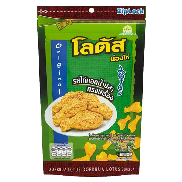 Dorkbua Drumstick Fried Chicken With Fish Sauce 115g - Longdan Official Online Store