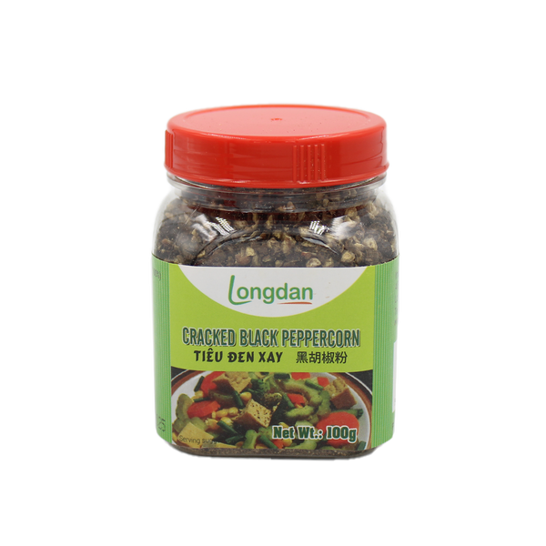Longdan Cracked Black Peppercorn 100g - Longdan Official