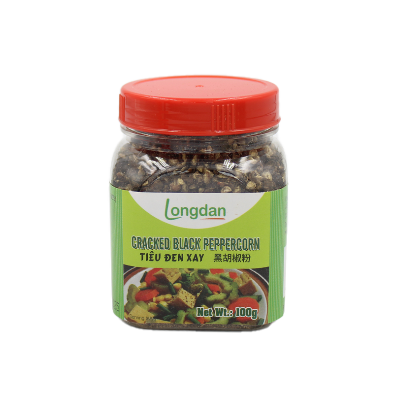 Longdan Cracked Black Peppercorn 100g - Longdan Official