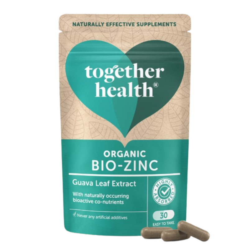 TOGETHER HEALTH Organic Zinc 30 caps - Longdan Official