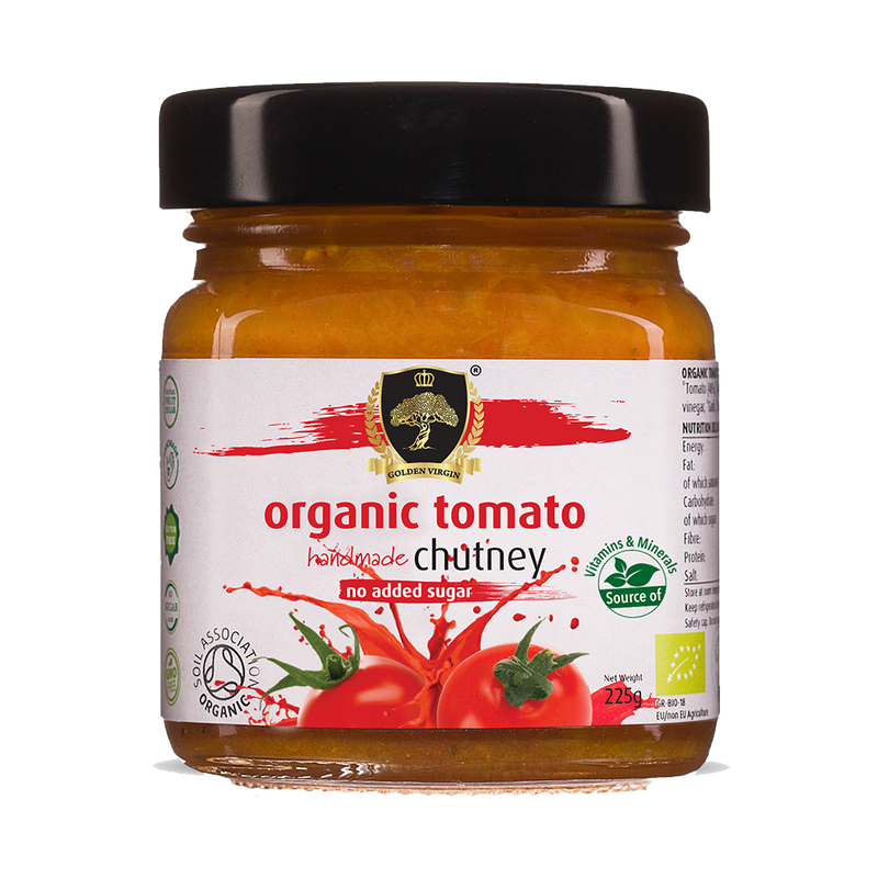 Golden Virgin organic tomato chutney 225g - Longdan Official Online Store