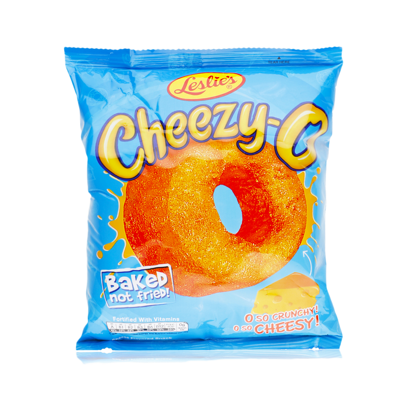 LESLIE'S CHEEZY-O Baked Corn Snack - Original Cheese 60g - Longdan Official