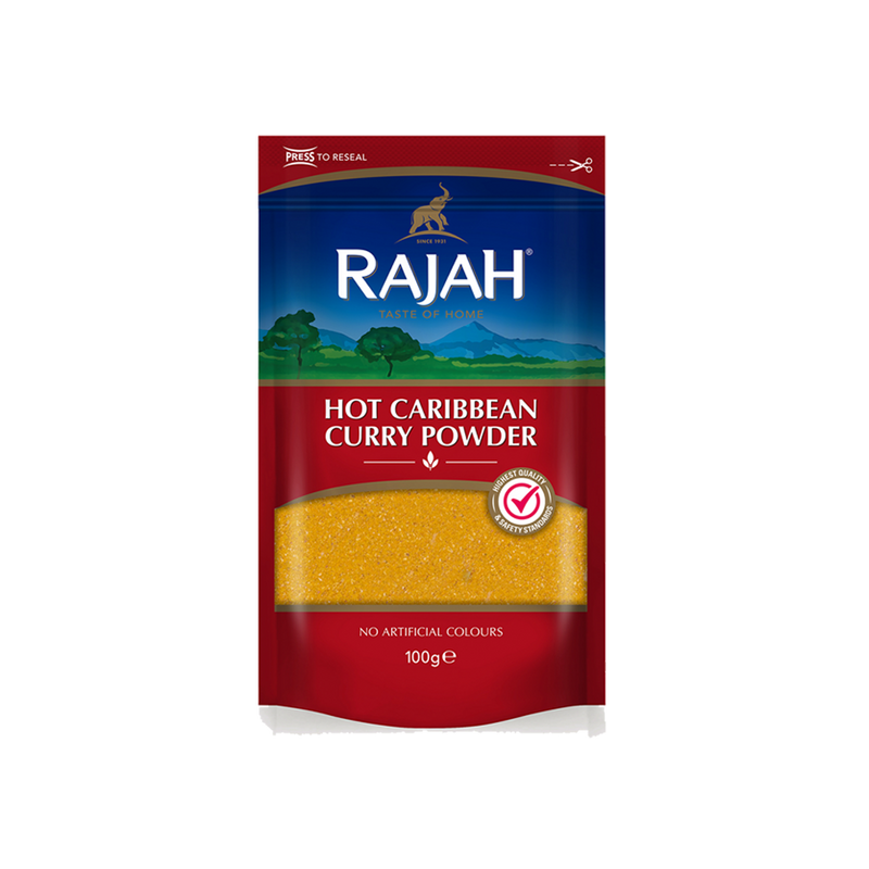 RAJAH Ground Hot Caribbean Curry 100g - Longdan Official Online Store