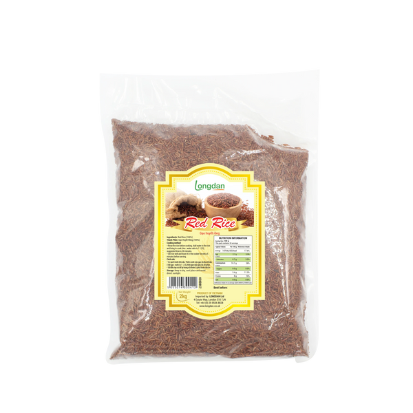 Longdan Red Rice 2kg (Case 5) - Longdan Official