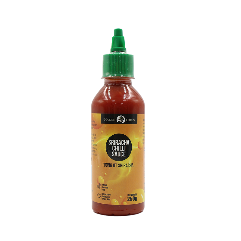 Golden Lotus Sriracha Chili Sauce 250g (Case 24) - Longdan Official