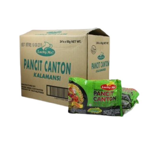 LUCKY ME Pancit Canton - 卡拉曼西 60 克（盒 24）