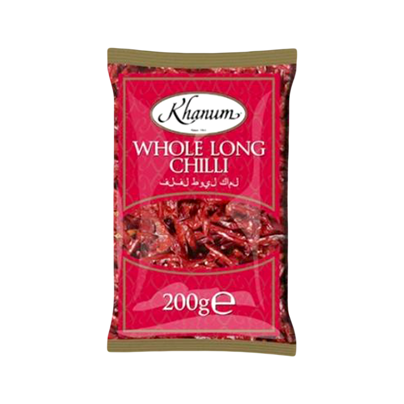 KHANUM Whole Long Chilli 200g - Longdan Official