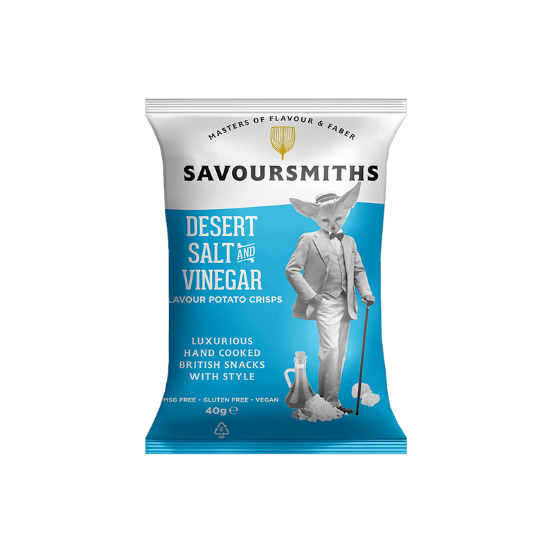 SAVOURSMITHS Desert Salt And Vinegar 40g - Longdan Official Online Store