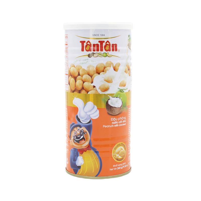 Tan Tan Peanuts With Coconut 265G - Longdan Official