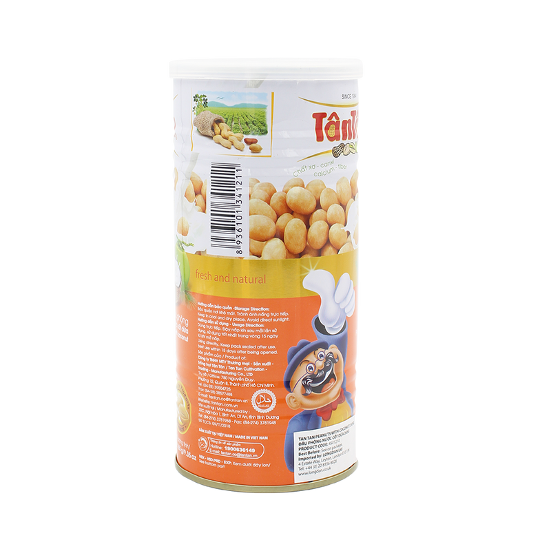 Tan Tan Peanuts With Coconut 265G - Longdan Official