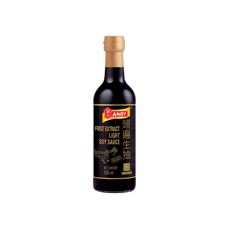 AMOY First Extract Light Soy Sauce 500ml - Longdan Official