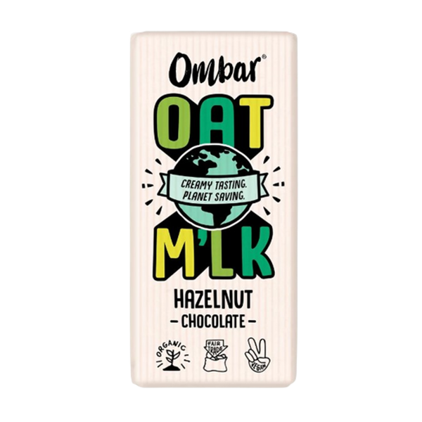 OMBAR Oat Milk Hazelnut Chocolate Bar 70g - Longdan Official