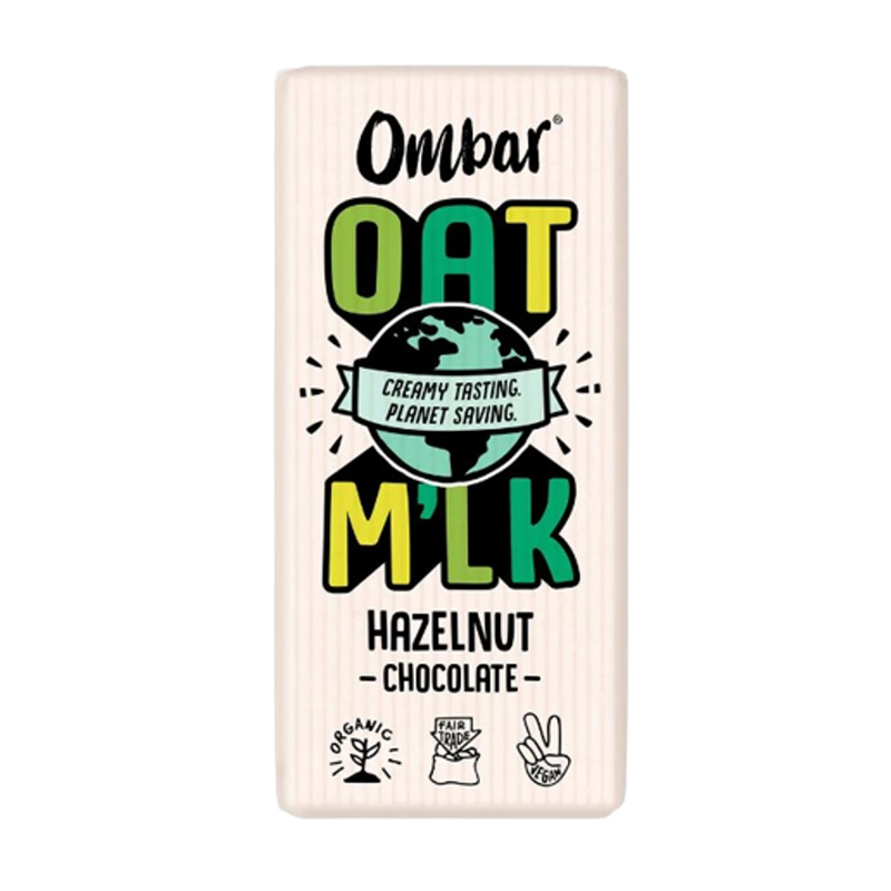 OMBAR Oat Milk Hazelnut Chocolate Bar 70g - Longdan Official