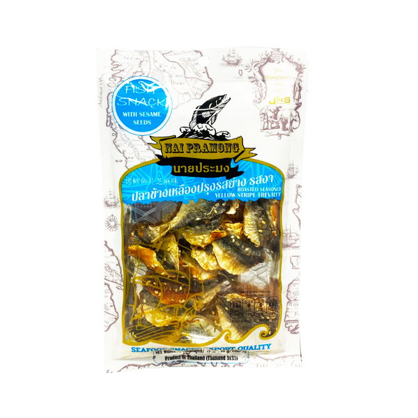 NAI PRAMONG Seasoned Y/S Trevally – Sesame 40g - Longdan Official