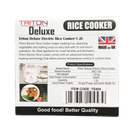 TRITON Deluxe Electric Rice Cooker - 1.2L - Longdan Official