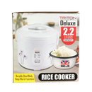 TRITON Deluxe Electric Rice Cooker - 2.2L - Longdan Official