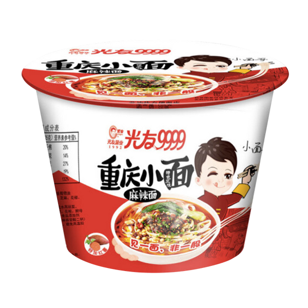 GUANG YOU Chongqing Bowl Instant Noodle-Spicy Hot 105g - Longdan Official
