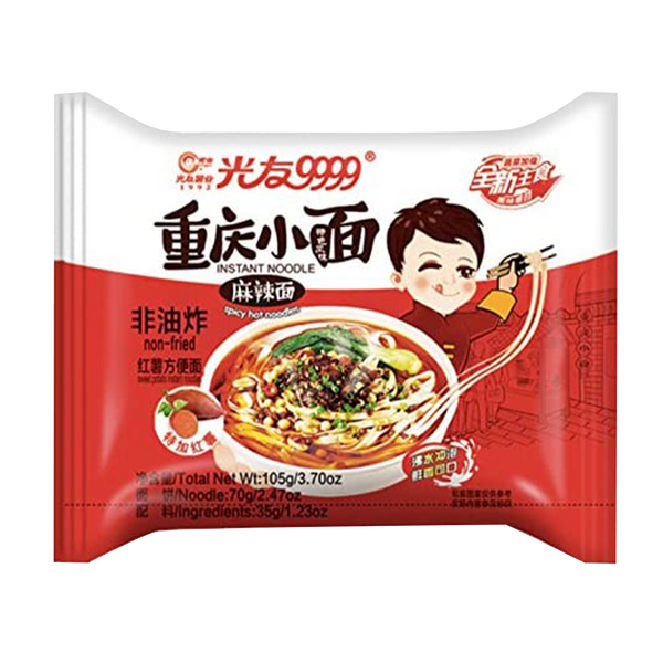 GUANG YOU Chongqing Instant Noodle-Spicy Hot 105g - Longdan Official