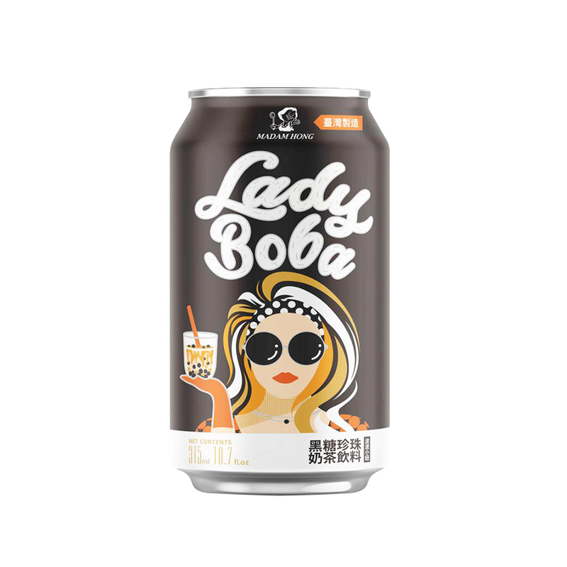 MADAM HONG Lady Boba Brown Sugar Bubble  315ml - Longdan Official