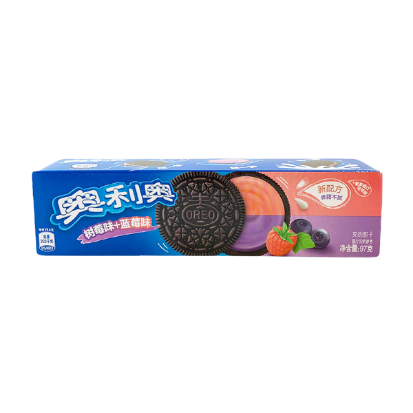 OREO Cookies Raspberry & Blueberry 97g - Longdan Official