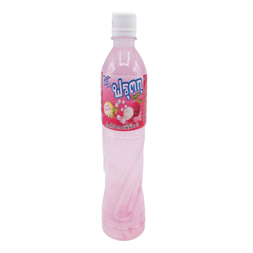 DEEDO Fruitku Lychee Juice Flavor With Nata De Coco 350ml - Longdan Official