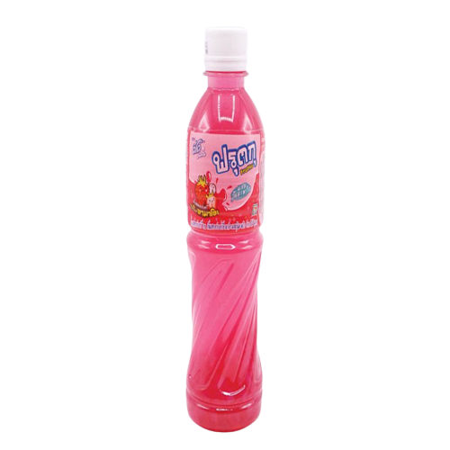 DEEDO Fruitku Strawberry Juice Flavor With Nata De Coco 350ml - Longdan Official