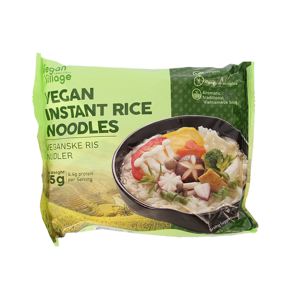 VEGAN VILLAGE Vegan Instant Rice Noodles 70g - Longdan Official