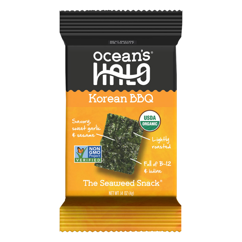 OCEANS HALO Korean BBQ Seaweed 4g - Longdan Official