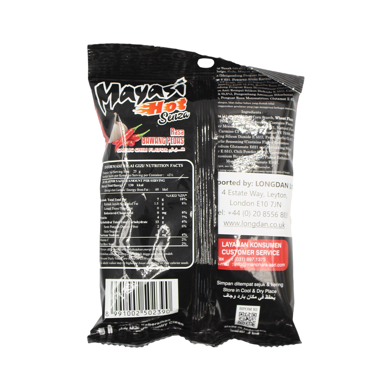 Mayasi Hot Senza Peanut - Spicy Garlic Flv 65g - Longdan Official