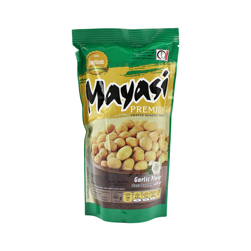 Mayasi Peanut Premium Garlic Flv 80g - Longdan Official