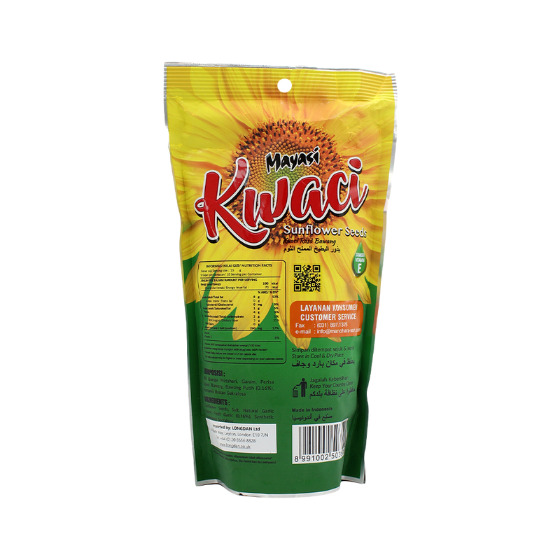 Mayasi Kwaci Sunflower Seeds - Garlic Flv 150g - Longdan Official